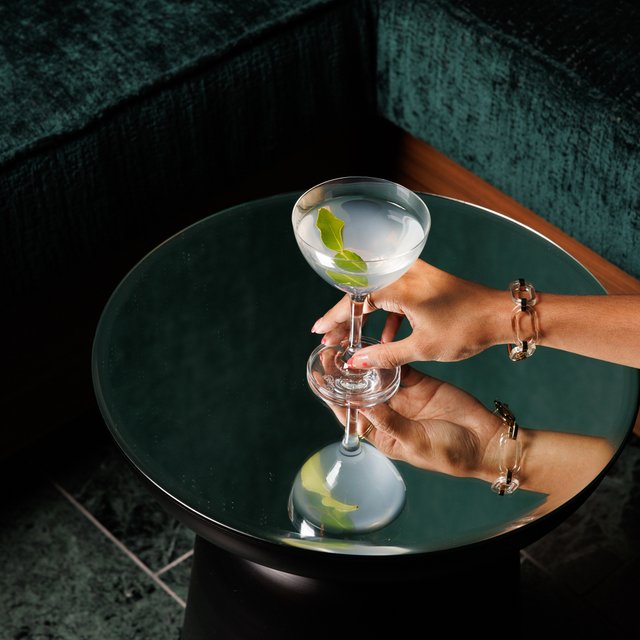 Now sipping: The Hystrix Gimlet 🍸​​​​​​​​ ​​​​​​​​ Hanger One Vodka, …