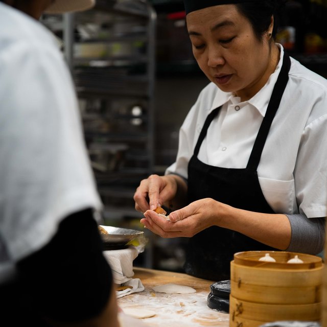 Image 40: The meticulous crafting of our Xiao Long Bao, or soup …
