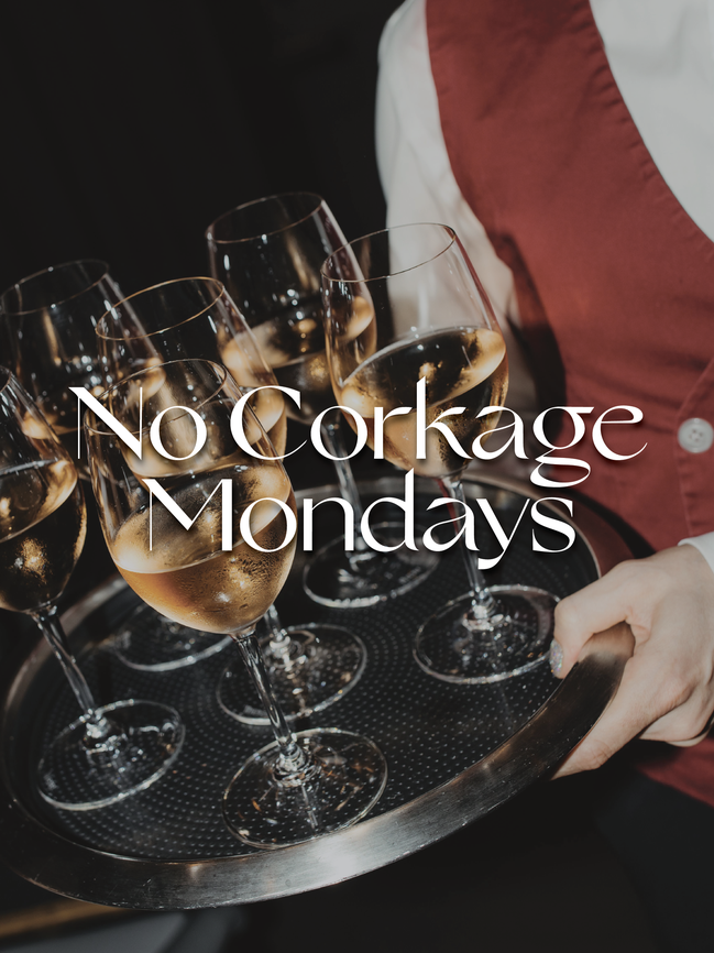 no corkage mondays